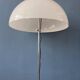 Vintage GEPO Space Age mushroom floor lamp, white acrylic glass shade.