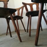 Set of 5 bistro chairs