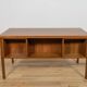 Mid-Century Freestanding Teak Desk, Denmark, 1960s