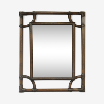 Bamboo mirror 61x78cm