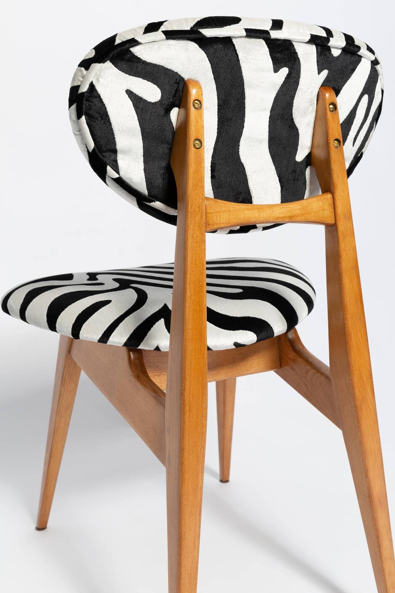 Mid-century zebra chair type 200/128 by Juliusz Kedziorek, Europe, 1960s