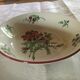HALF porcelain hollow plate KG Luneville