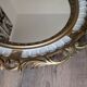 Miroir ovale style néo-classique