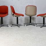4 chaises "space age " Wilkhahn, circa 1970
