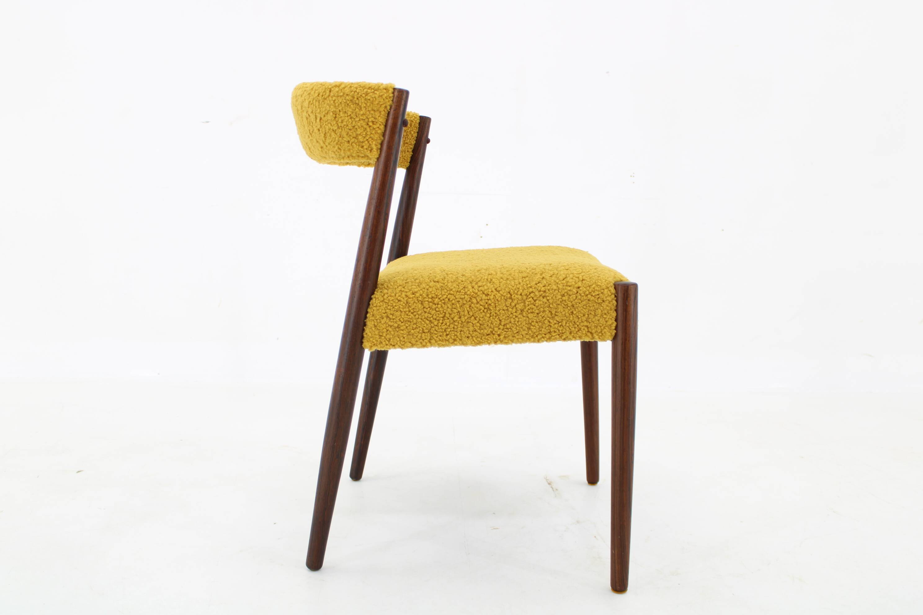1960s Danish Teak Desk Chair, Restored