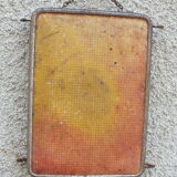 Small art deco triptych barber mirror 21.5 X 51 cm