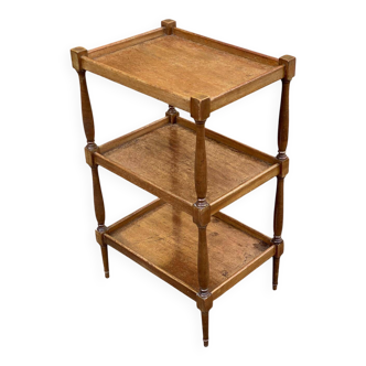 Étagère Louis XVI en bois massif