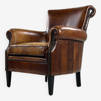 Sheeps leather clubchair