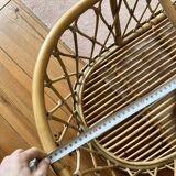 Rattan cradle