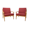 Pair of mid century Scandinavian style armchairs by TON, 1970´s