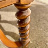 Rustic extendable French farmhouse table, Louis XIII period style extendable
