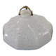 suspension with marbled opaline lampshade/vintage