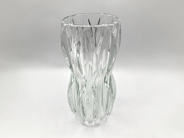 Vase sklo union • verrerie rosice • design jan schmid • 1960 • verre pressé