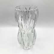 Sklo union vase • rosice glassware • design jan schmid • 1960 • pressed glass