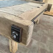 Table basse campagne atypique