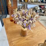 Extendable dining table in NATHAN teak