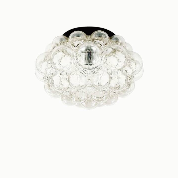 Large Mid-Century Bubble Glass Ceiling Light by Helena Tynell for Limburg, Germany, 1960s/1970s