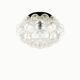 Large Mid-Century Bubble Glass Ceiling Light by Helena Tynell for Limburg, Germany, 1960s/1970s