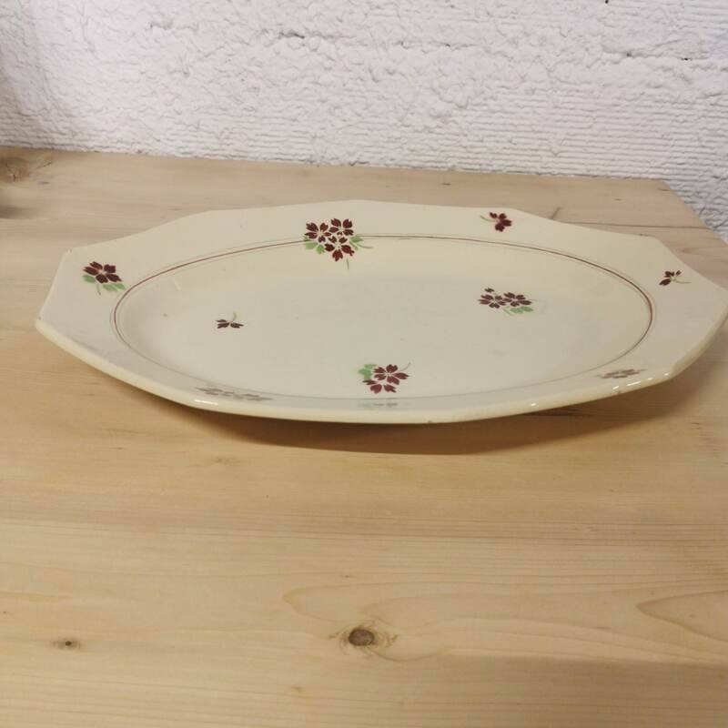 Large oval platter paul - moulin des loups & hamage