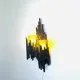 Brutalist Wall Lamp By Marcel Fantoni, Italy, 1960S