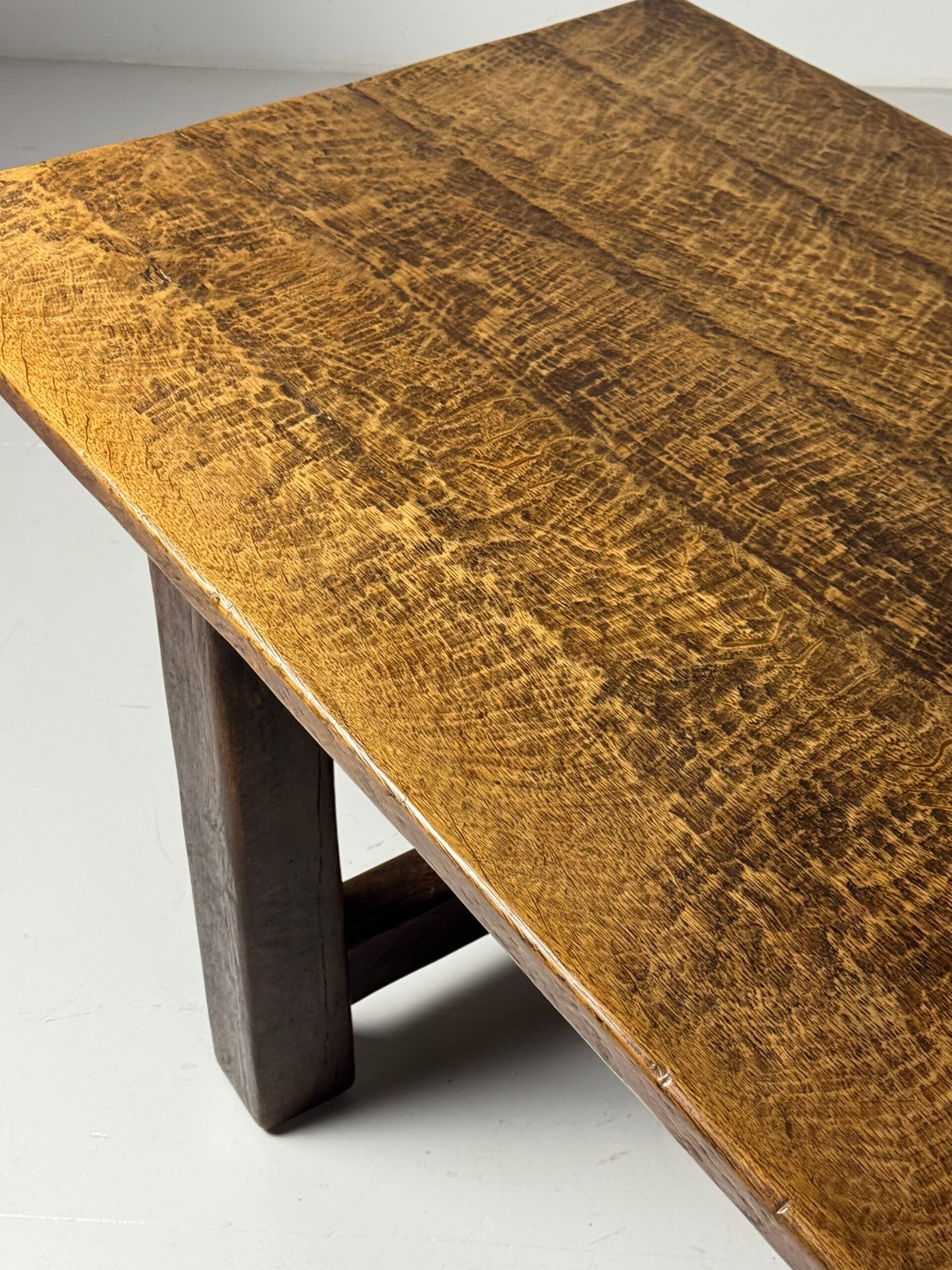 Table de monastère belge en chêne 280 cm