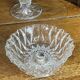 Glass and silver-plated bowls