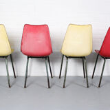 4 chairs by KVZ Semily, 1950s