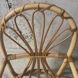 Child's rattan armchair