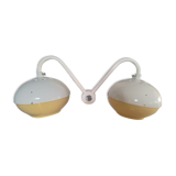 Luminaire double boule année 60 de marque clairitex
