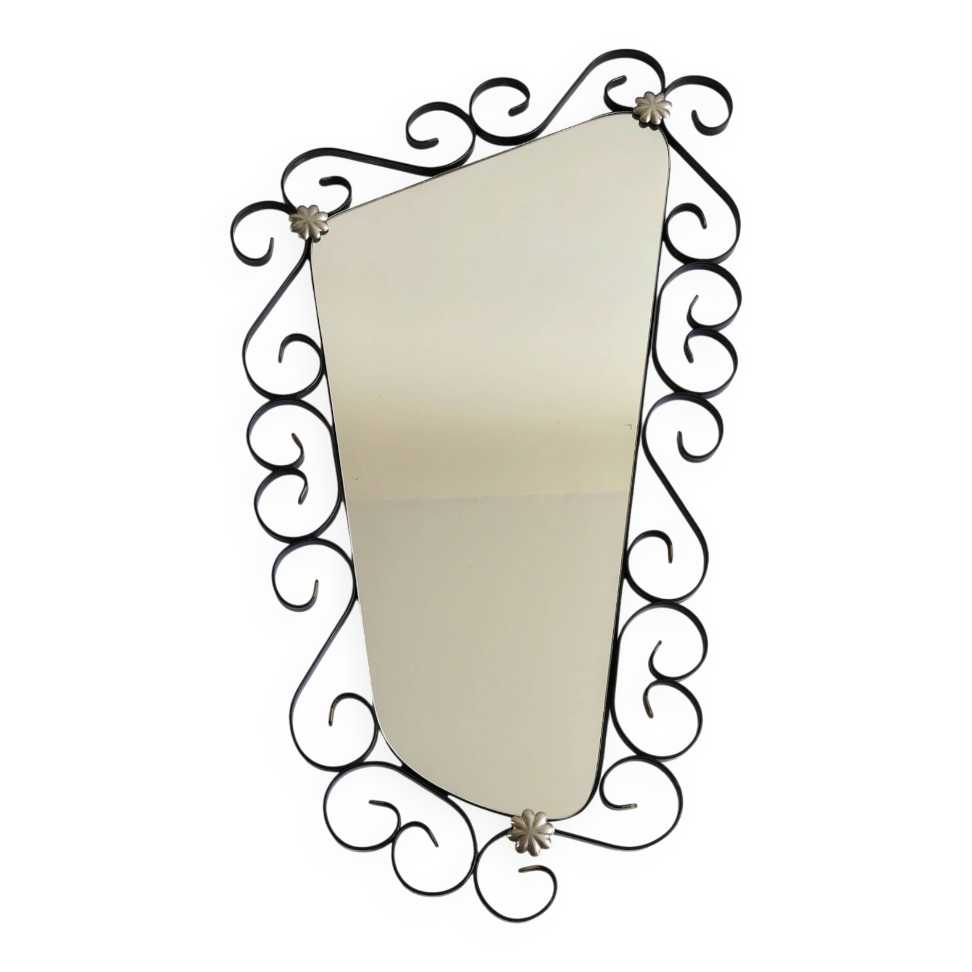 Vintage mirror 90x54 cm 1960