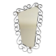 Vintage mirror 90x54 cm 1960