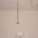 Ercole Barovier Art Deco Chandelier, "Bullicante" Glass Murano, 1940