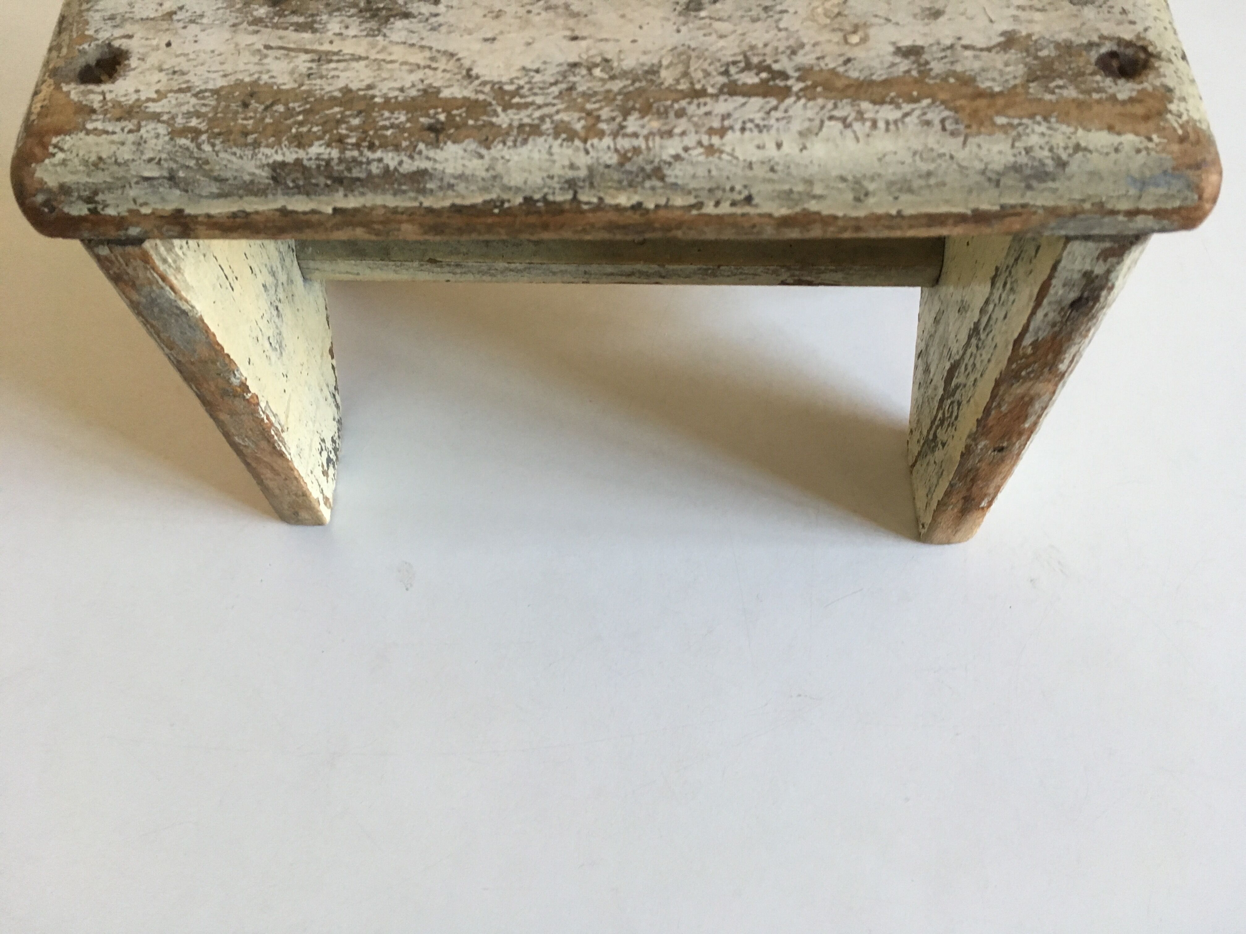 small bench old wood patina original