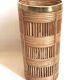 Umbrella stand Gabriella Crespi 1970s Bamboo Brass Height 51 cm