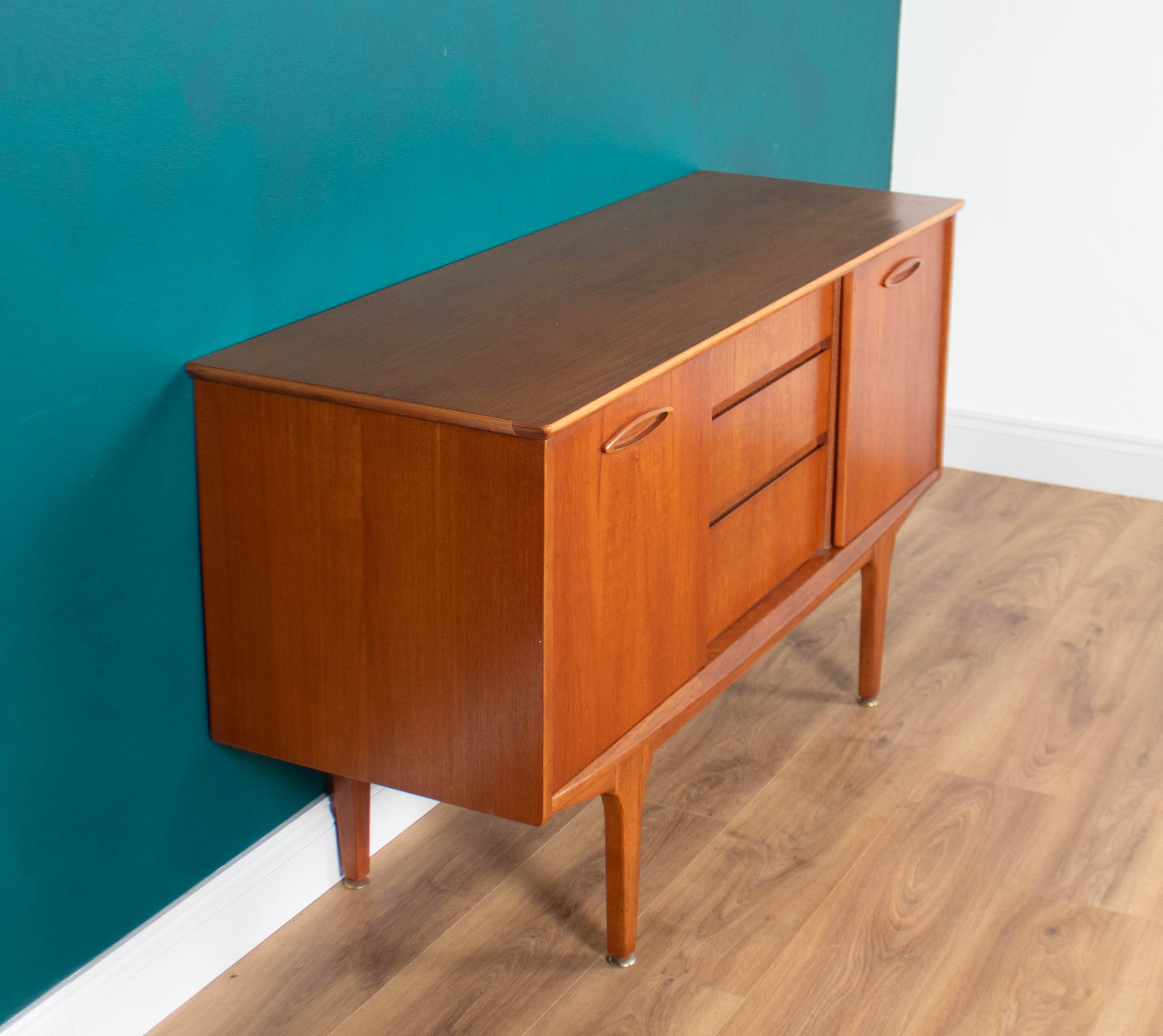 Retro Teak 1960s Jentique Short Sideboard