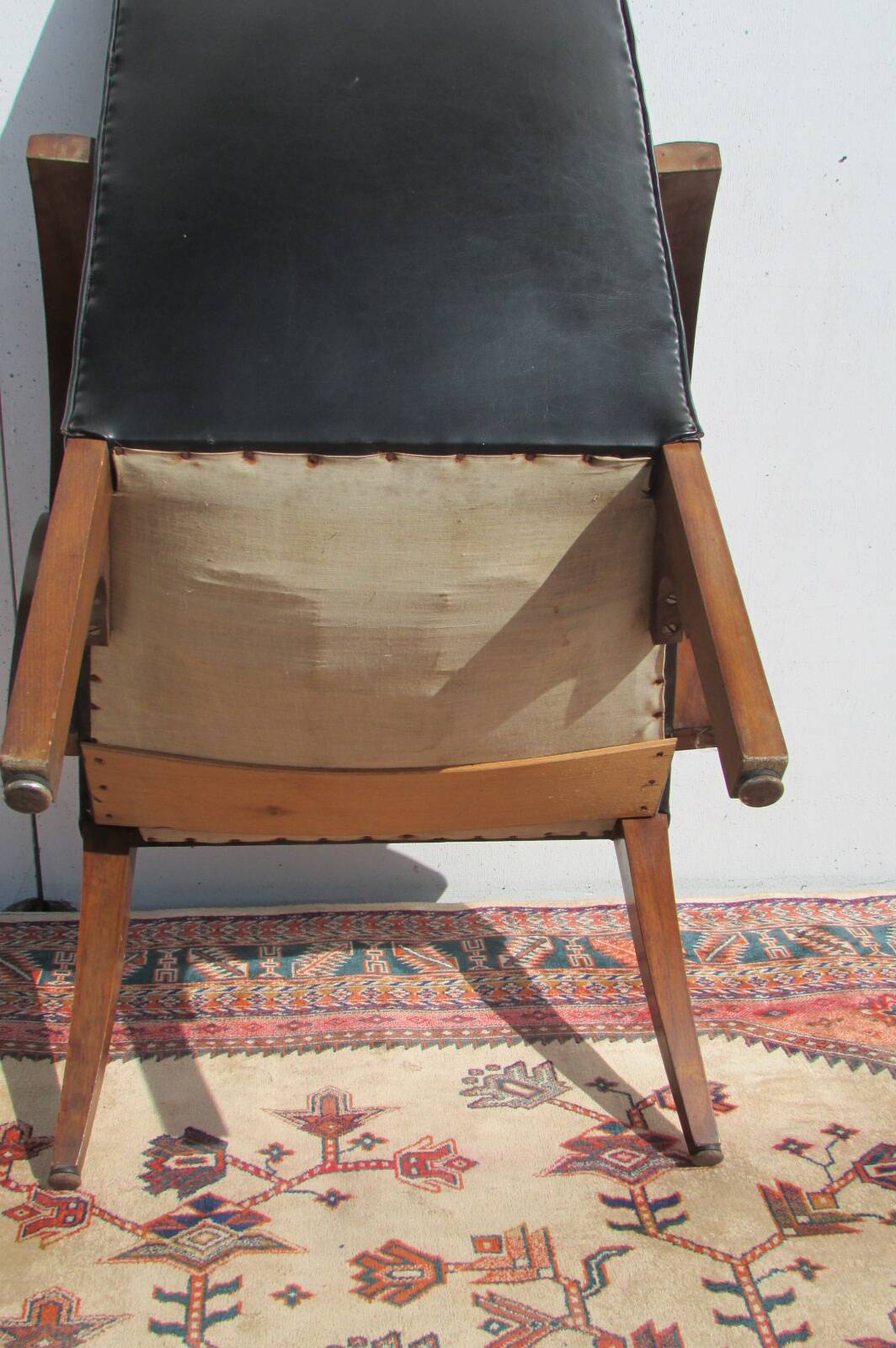 Pair of very chic 1940s bridge armchairs