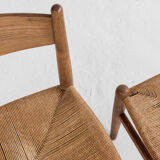 Midcentury Danish CH36 chair in oak by Hans Wegner for Carl Hansen & Søn