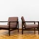 Mid Century Armchairs By Zenon Bączyk, 1960's, Set Of 2