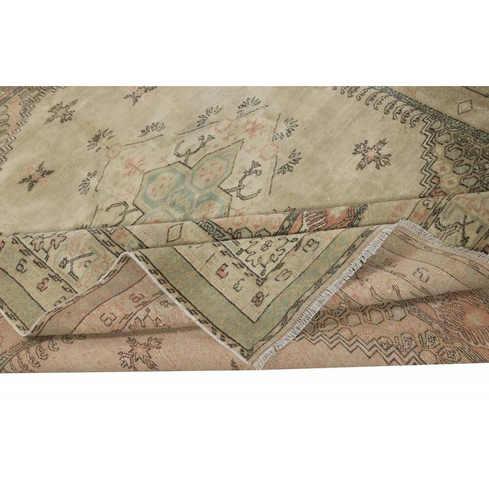 West Anatolian Manisa Kula Rug, Vintage Handmade Area Rug