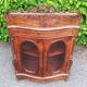 Napoleon III period display cabinet in rosewood.
