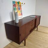 Teak sideboard with drawers – vintage Scandinavian design