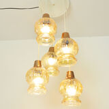Lampe cascade, années 1970