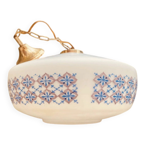 Suspension en opaline - lait