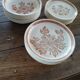 Set of 19 stoneware plates