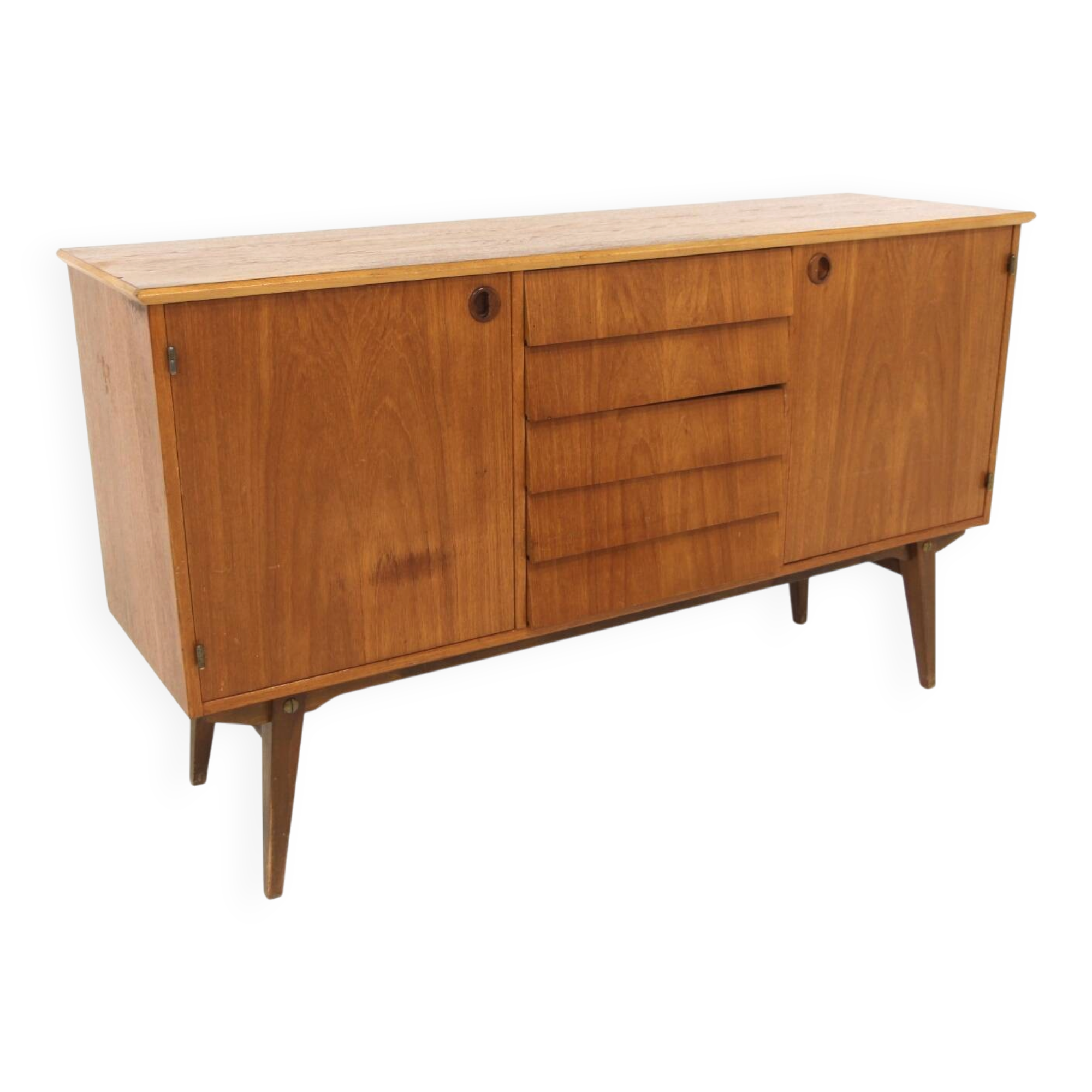 Scandinavian teak sideboard, Sweden, 1950.