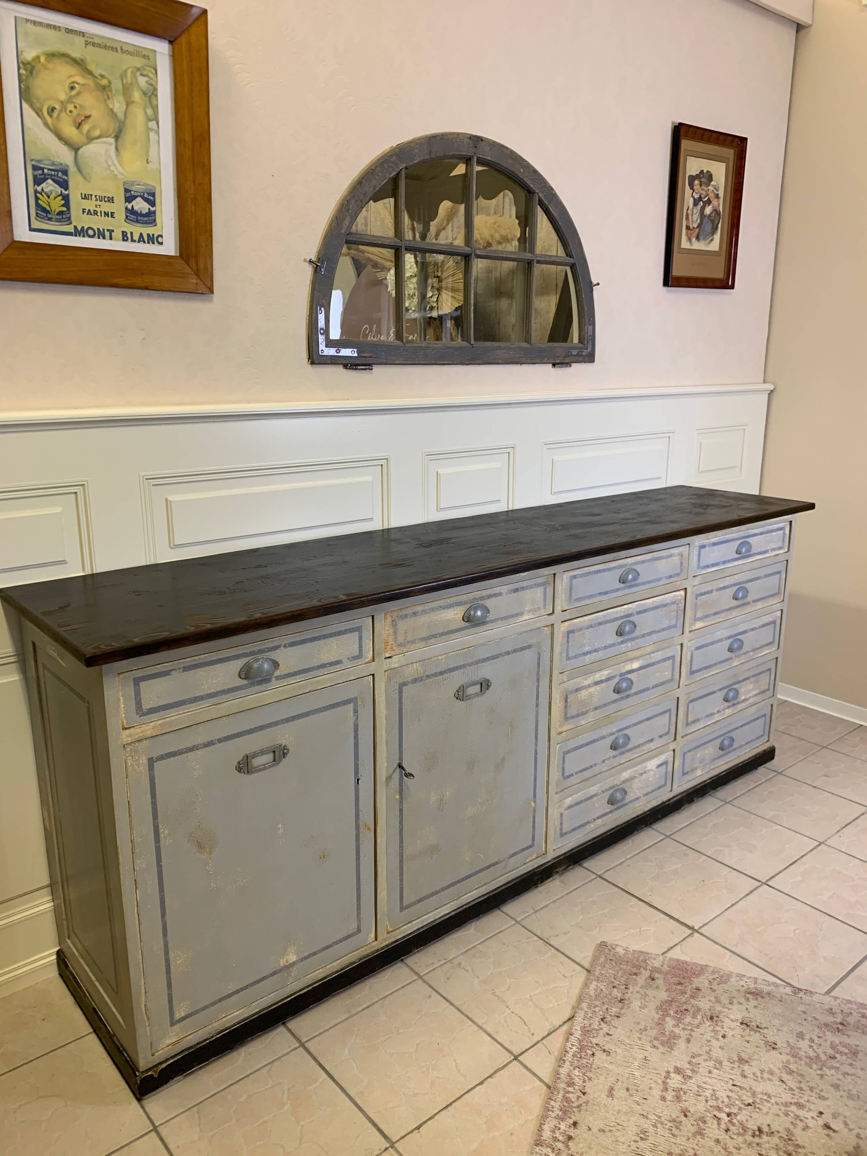 Old haberdashery furniture