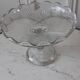 Compotier / servant in molded glass 30s