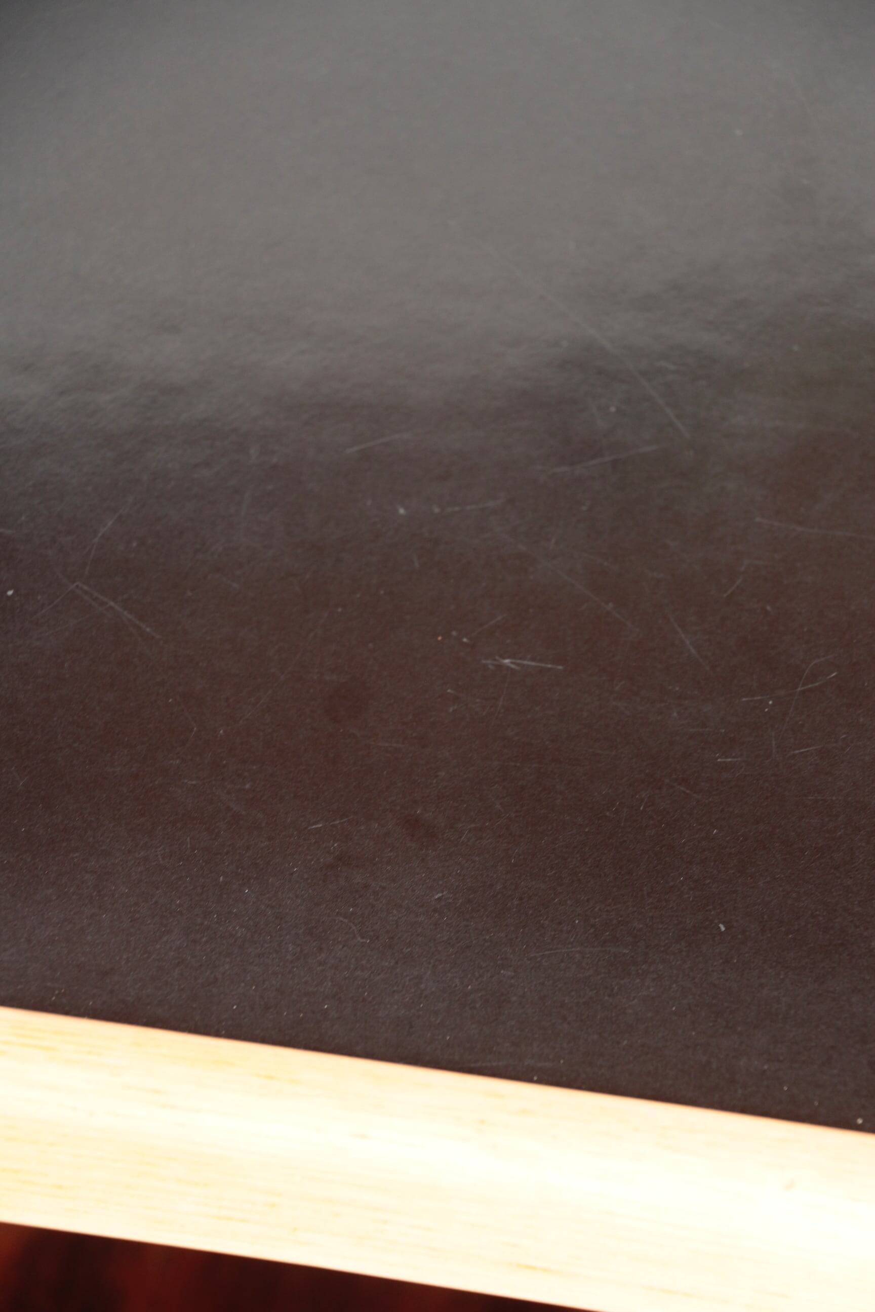 Scandinavian 'Thea' side table in rosewood and laminate, Yngve Ekström