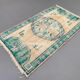 Turkish oushak rug 155x89 cm vintage carpet