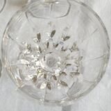 6 verres à vin en cristal